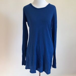 Velvet by Graham and Spencer tunic dress blue